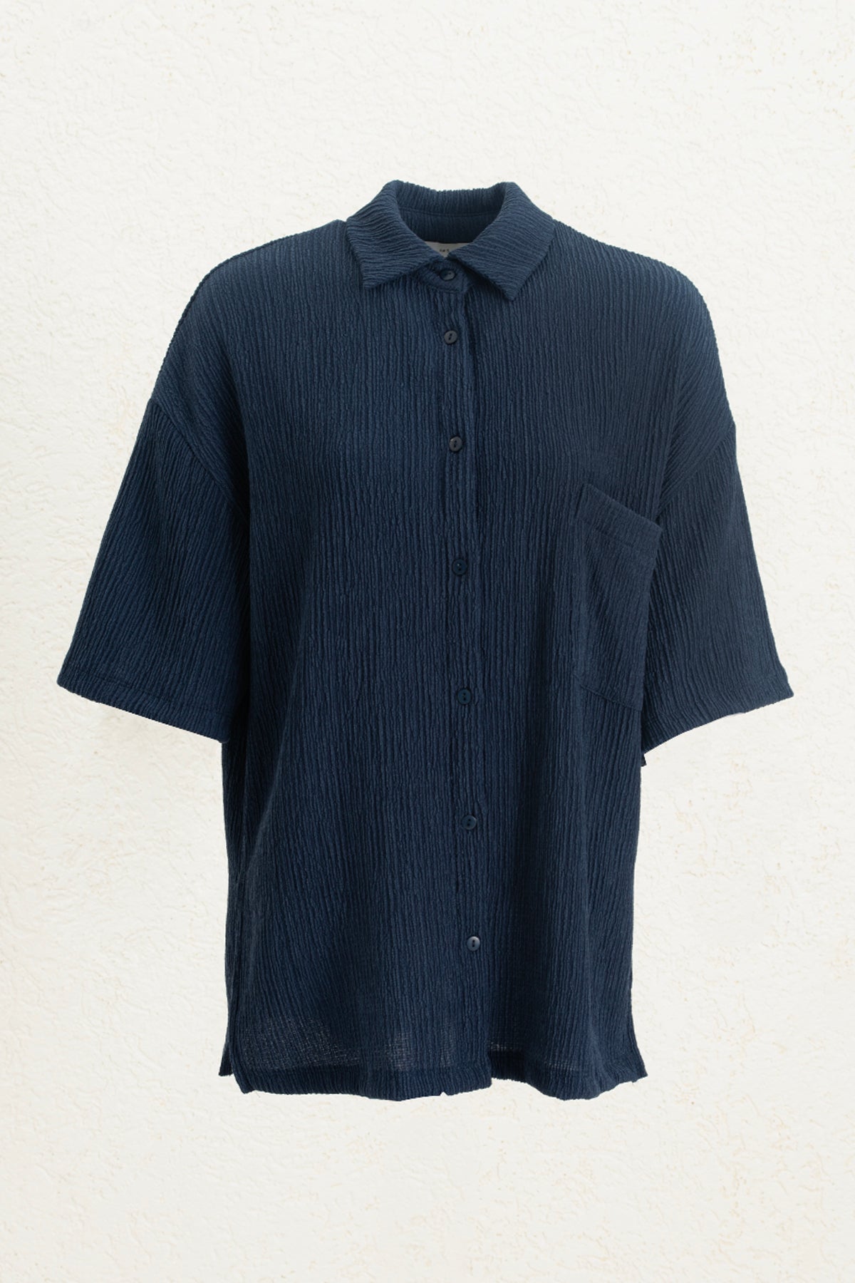 Oversize Crinkled Shirt