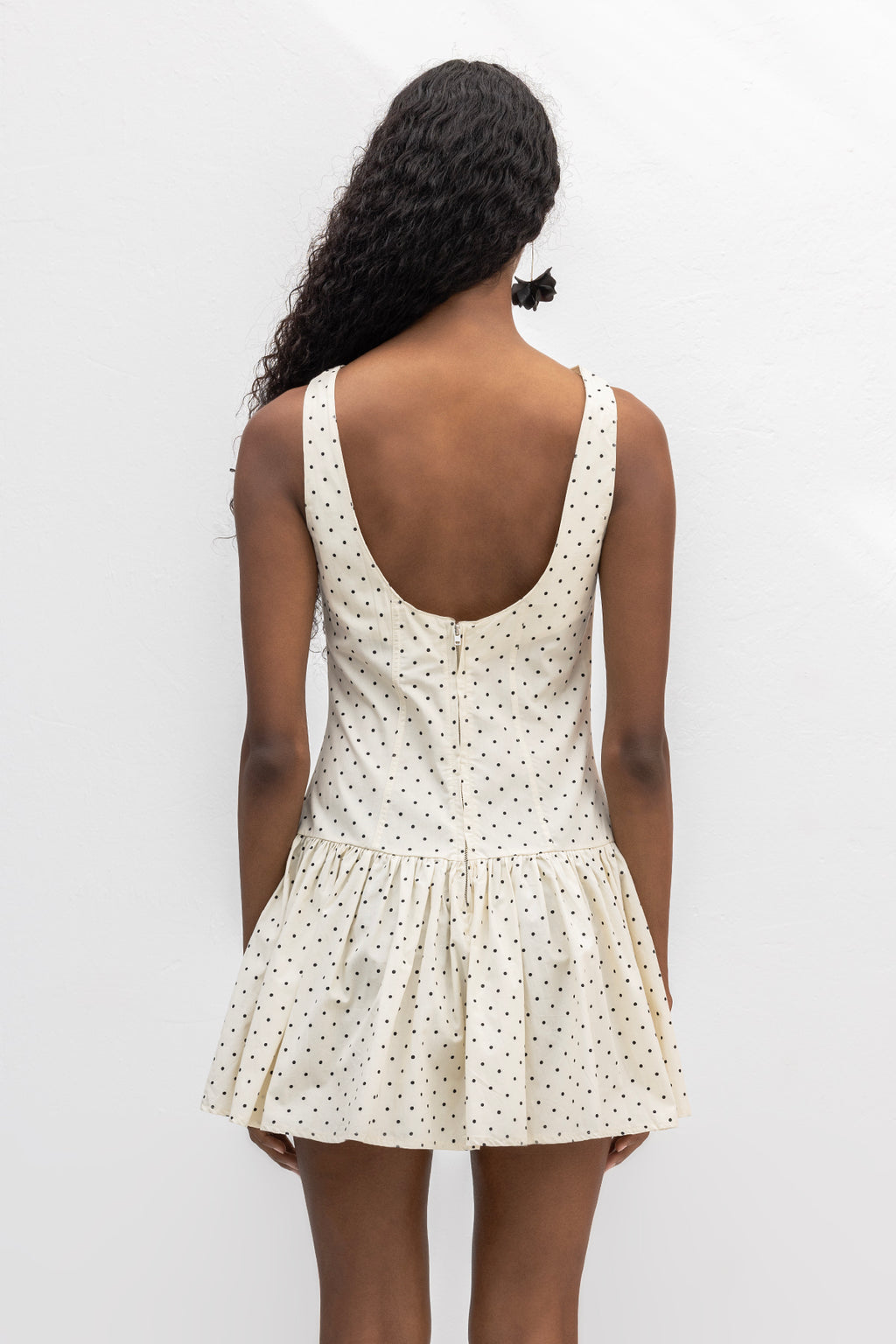 %100 Cotton  Büzgülü Mini Elbise