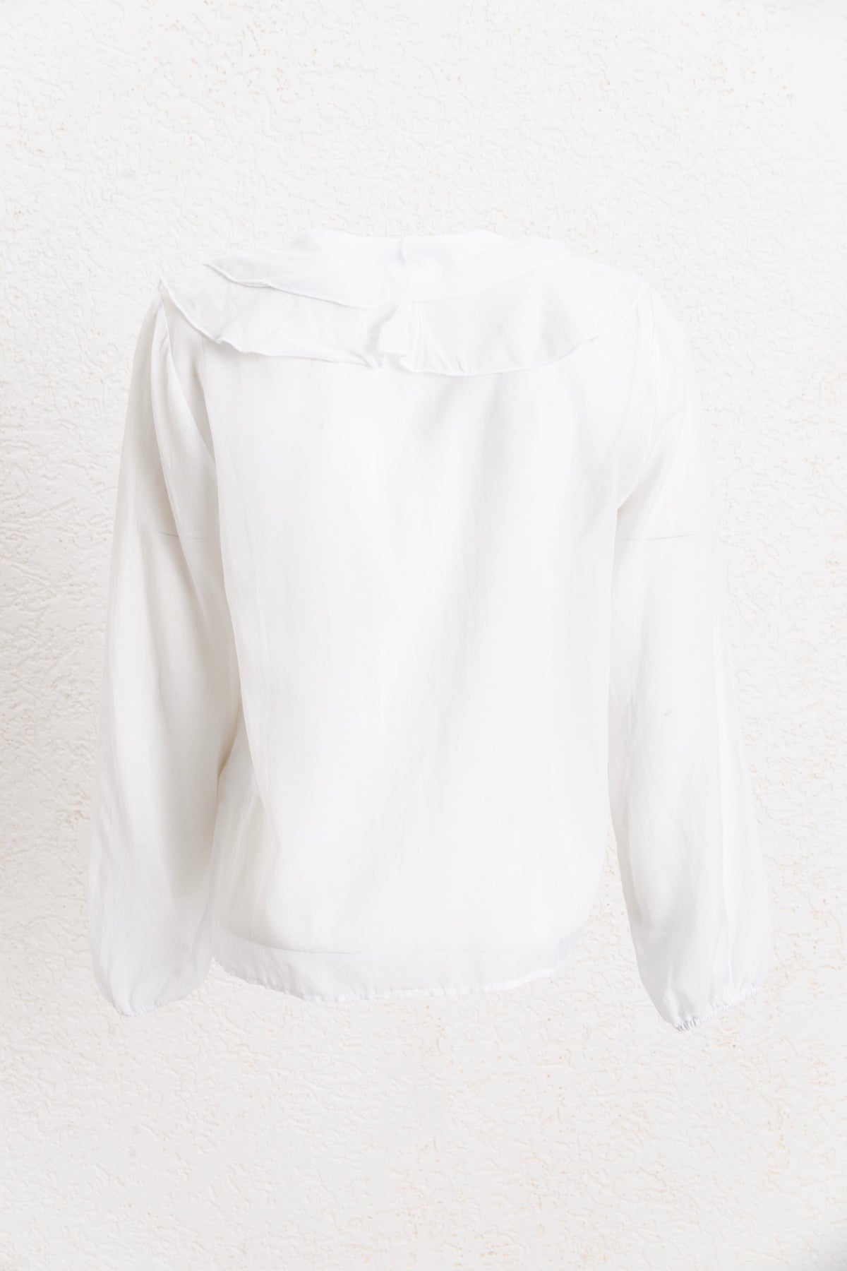 Volanlı Cotton Gömlek