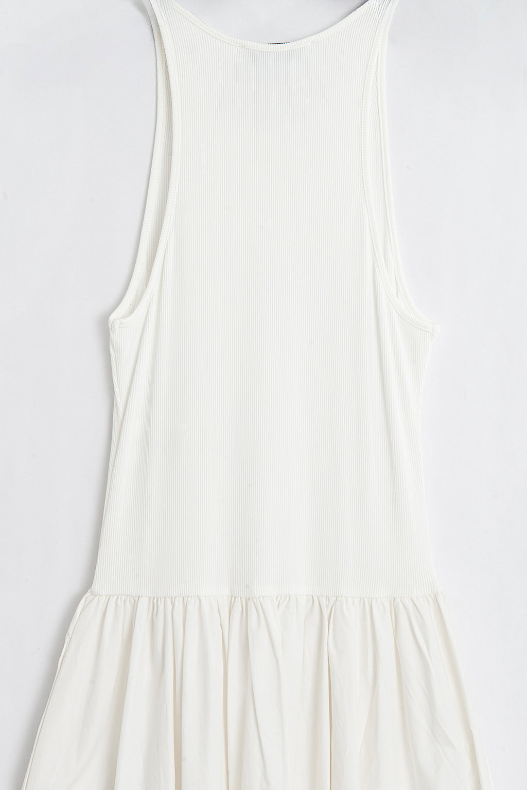 Halter Neck Gathered Midi Dress