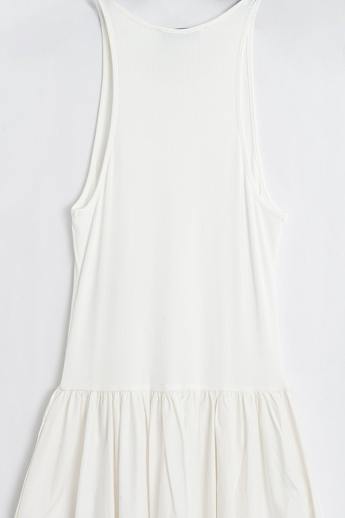 Halter Neck Gathered Midi Dress
