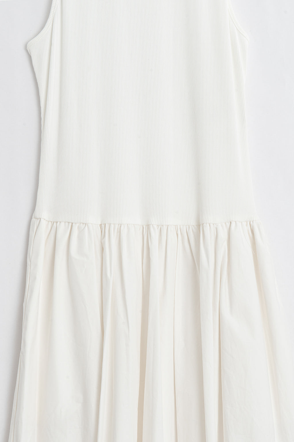 Halter Neck Gathered Midi Dress