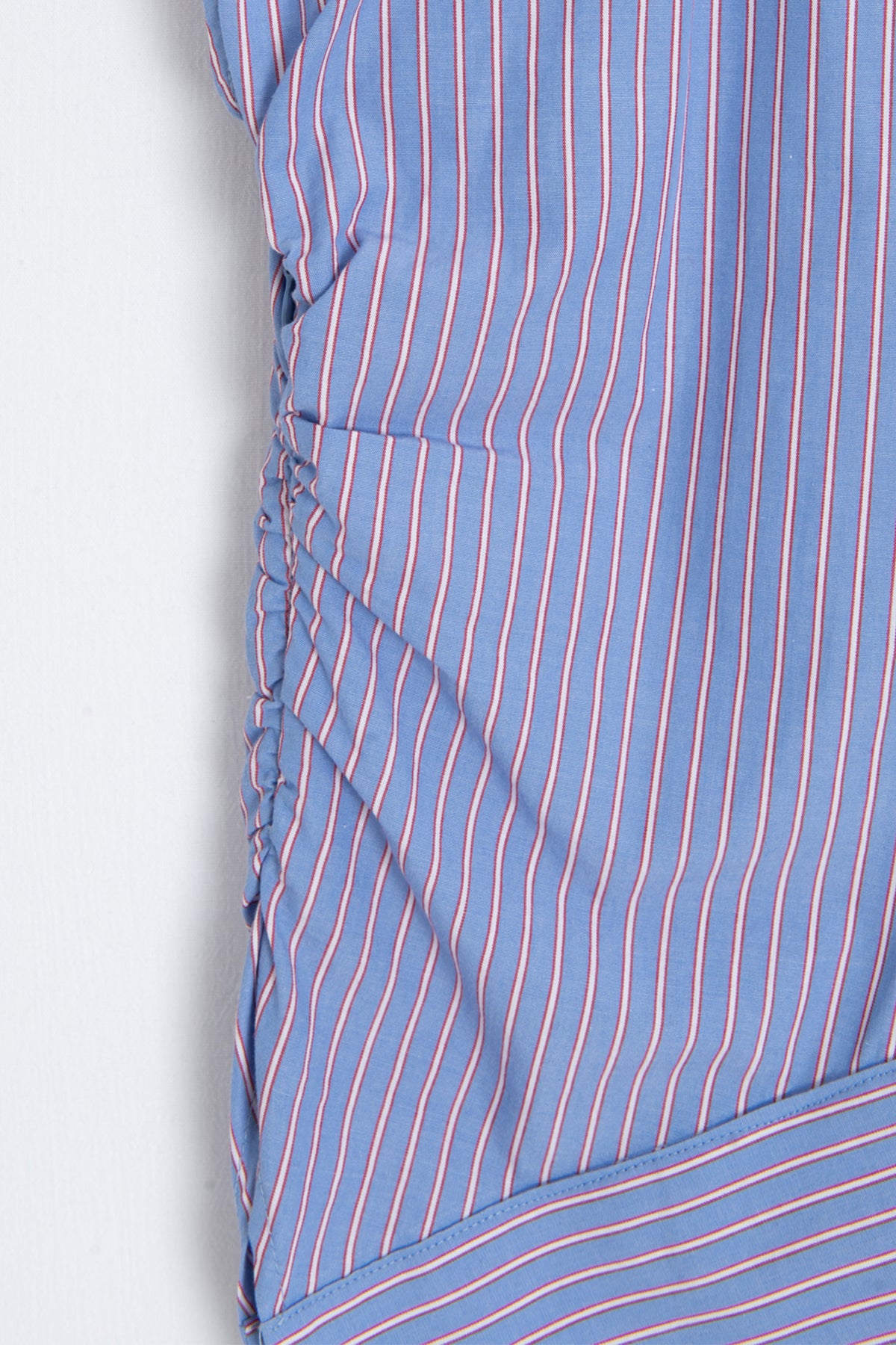 Asimetrik Poplin Bluz