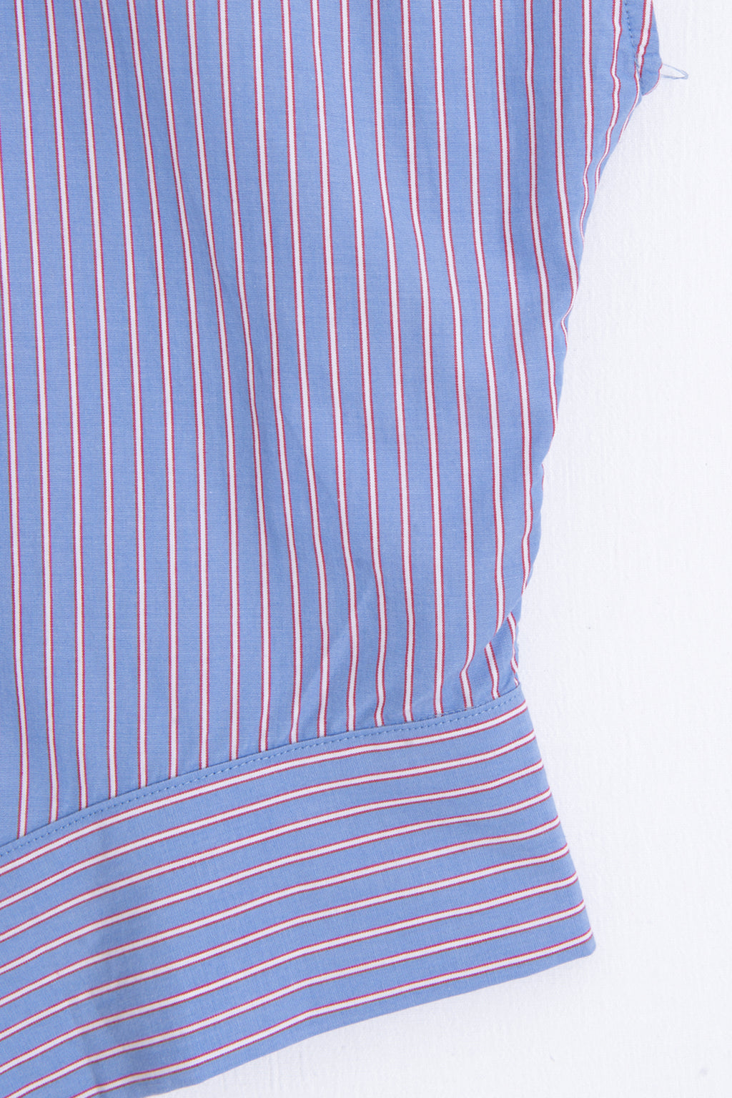 Asimetrik Poplin Bluz
