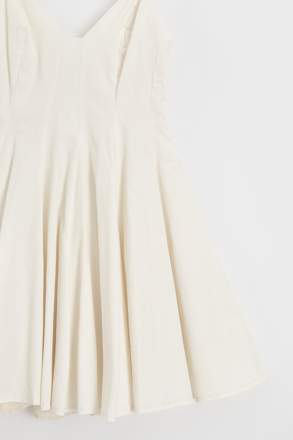 Askılı Poplin Mini Elbise