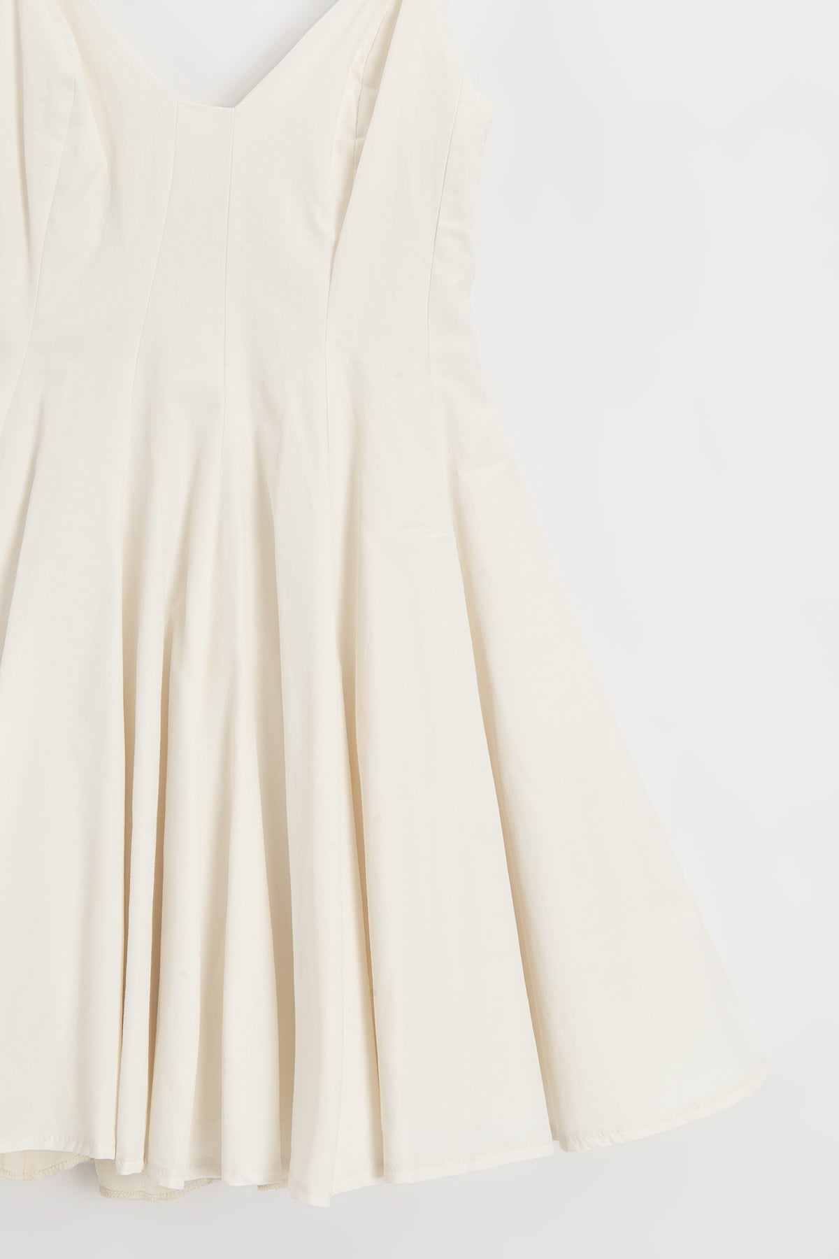 Askılı Poplin Mini Elbise