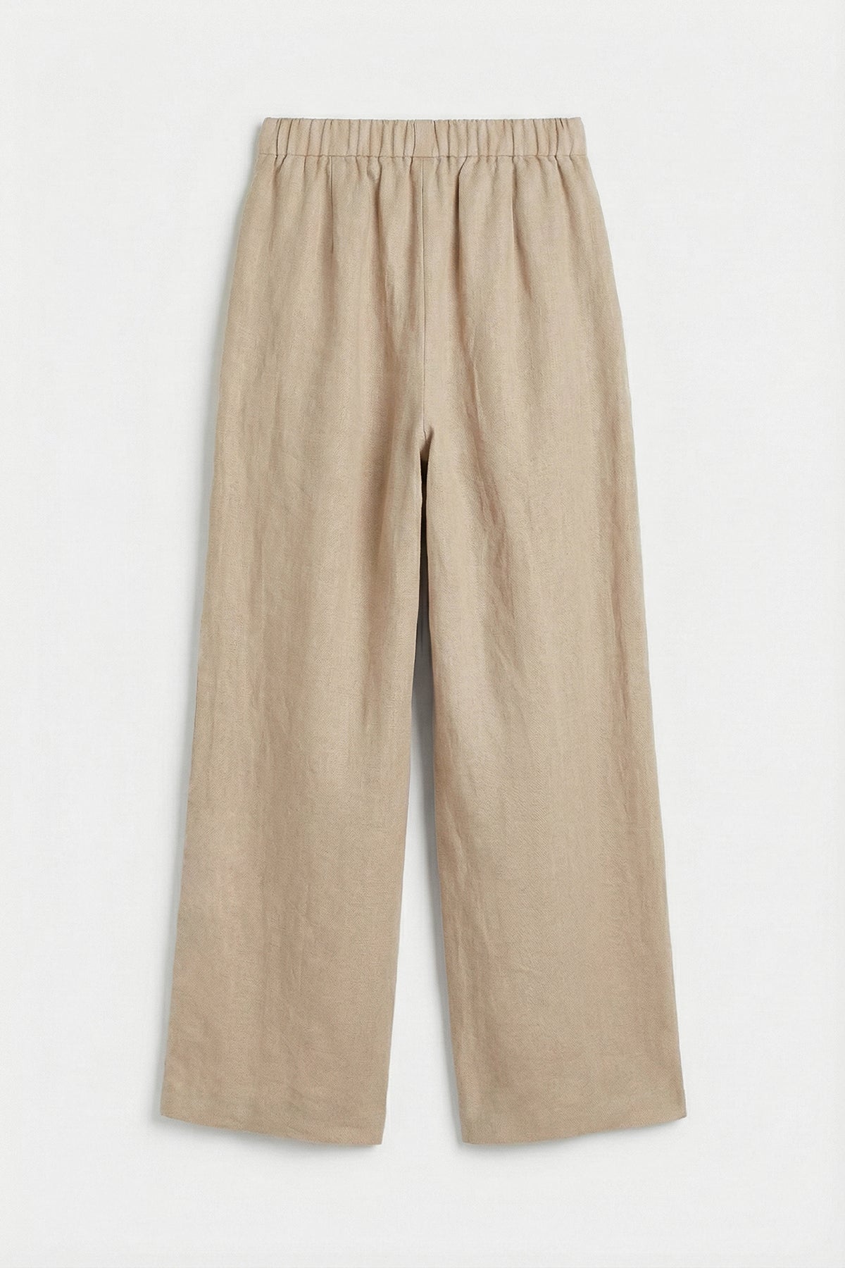 %100 Keten Bol Pantolon