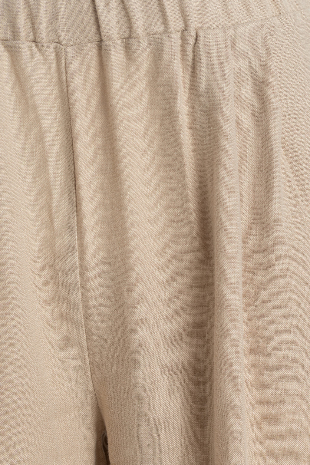 100% Linen Wide-Leg Trousers