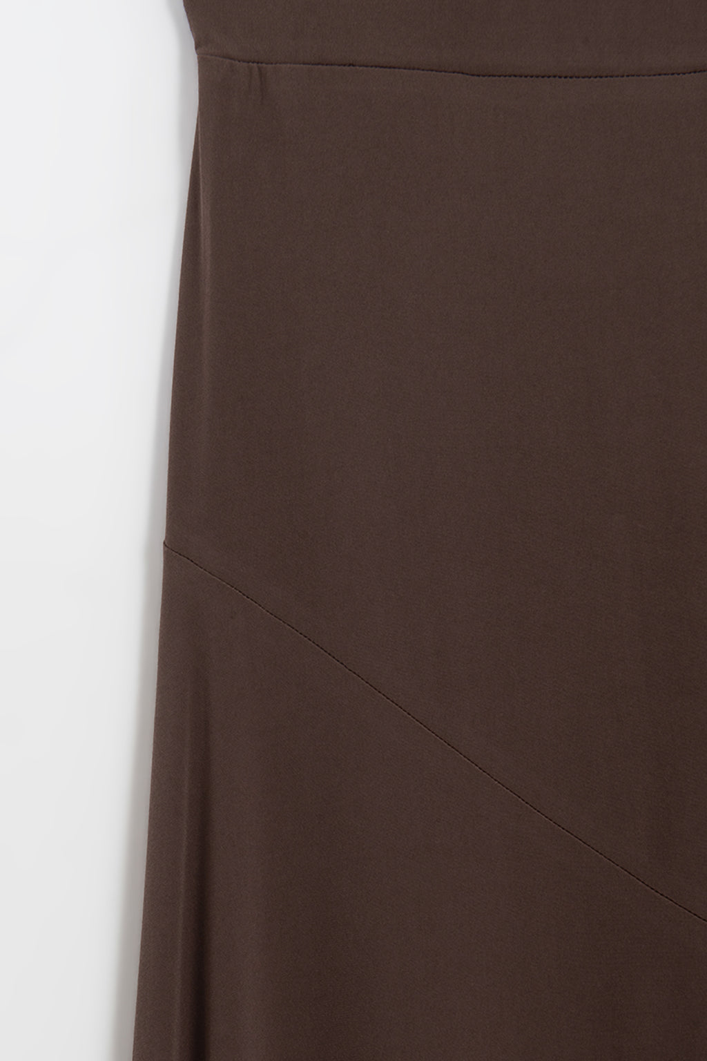 Flounced Midi Skirt