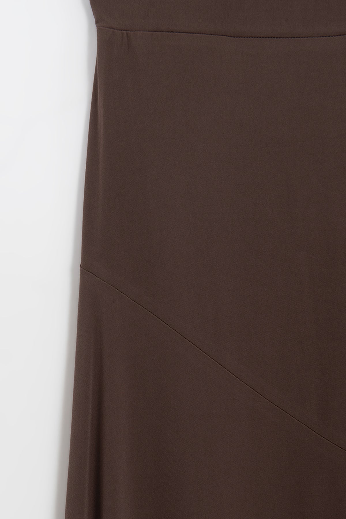 Flounced Midi Skirt