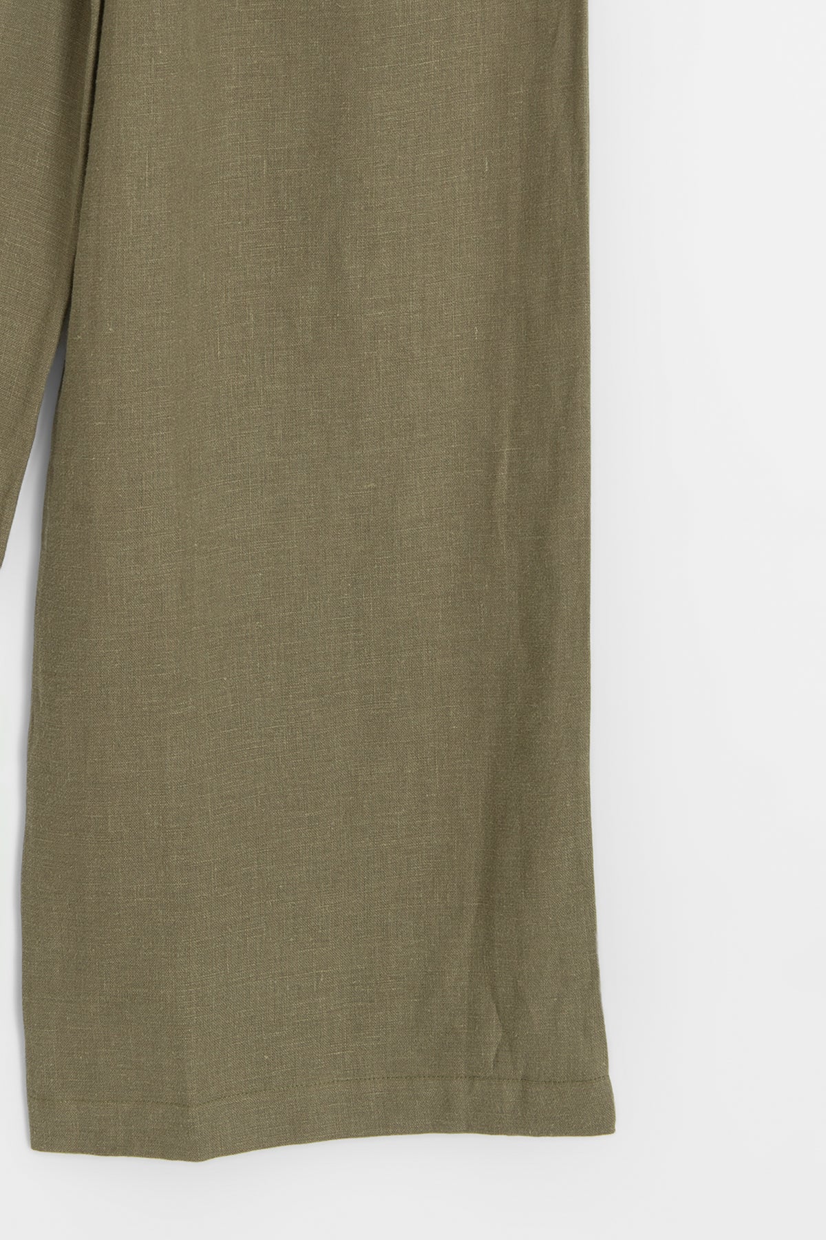 % 100  Keten Oversize Pantolon