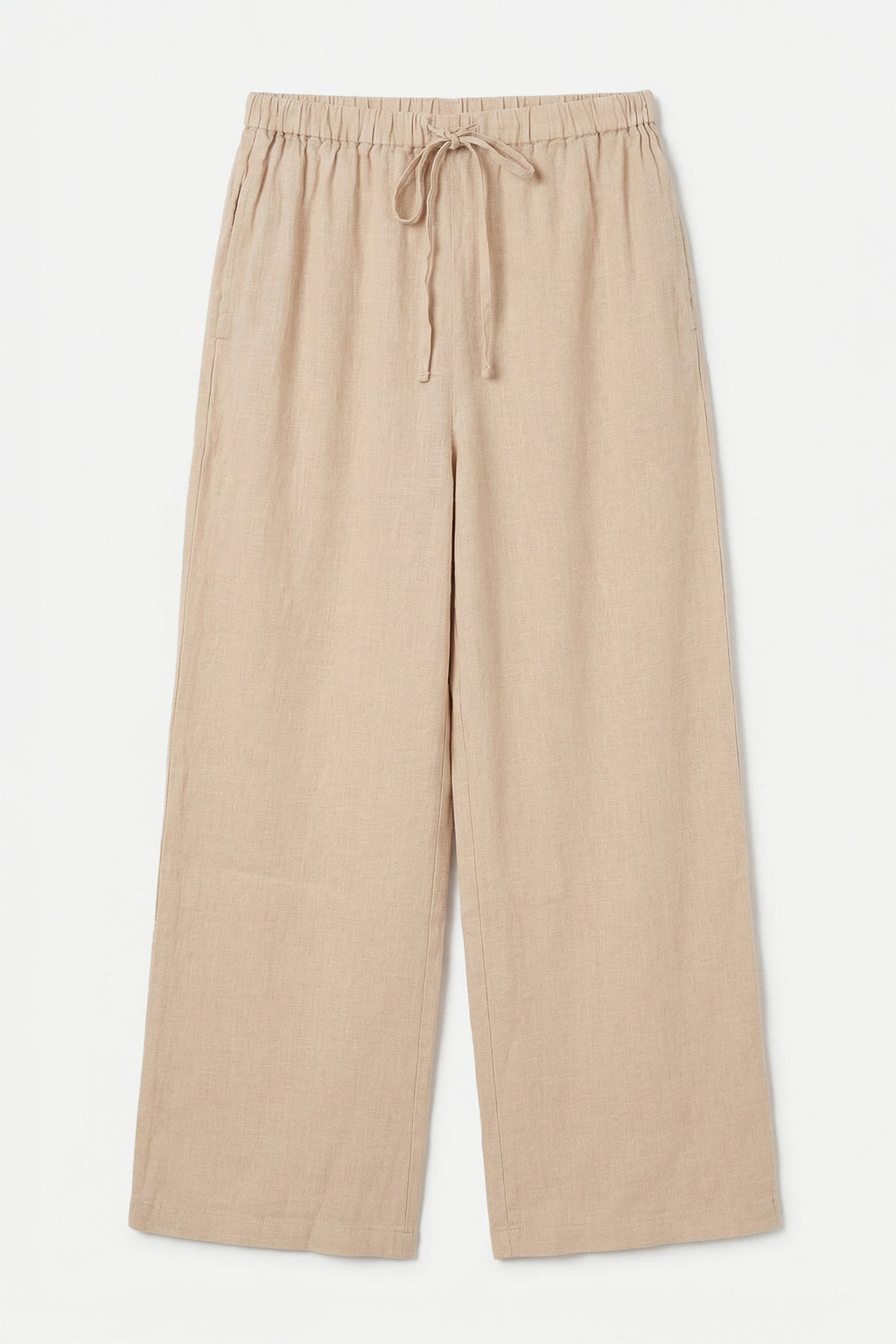 % 100 Keten  Bol Pantolon