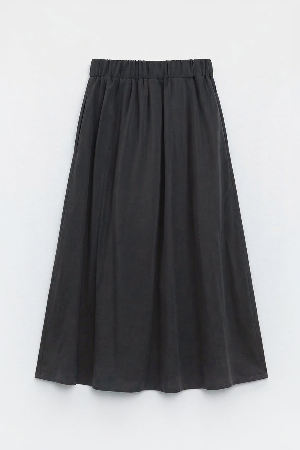 Modal Flared Midi Skirt