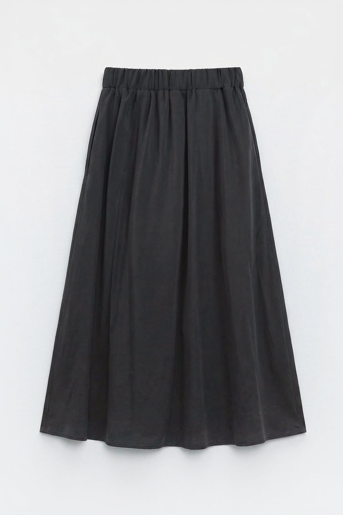 Modal Flared Midi Skirt