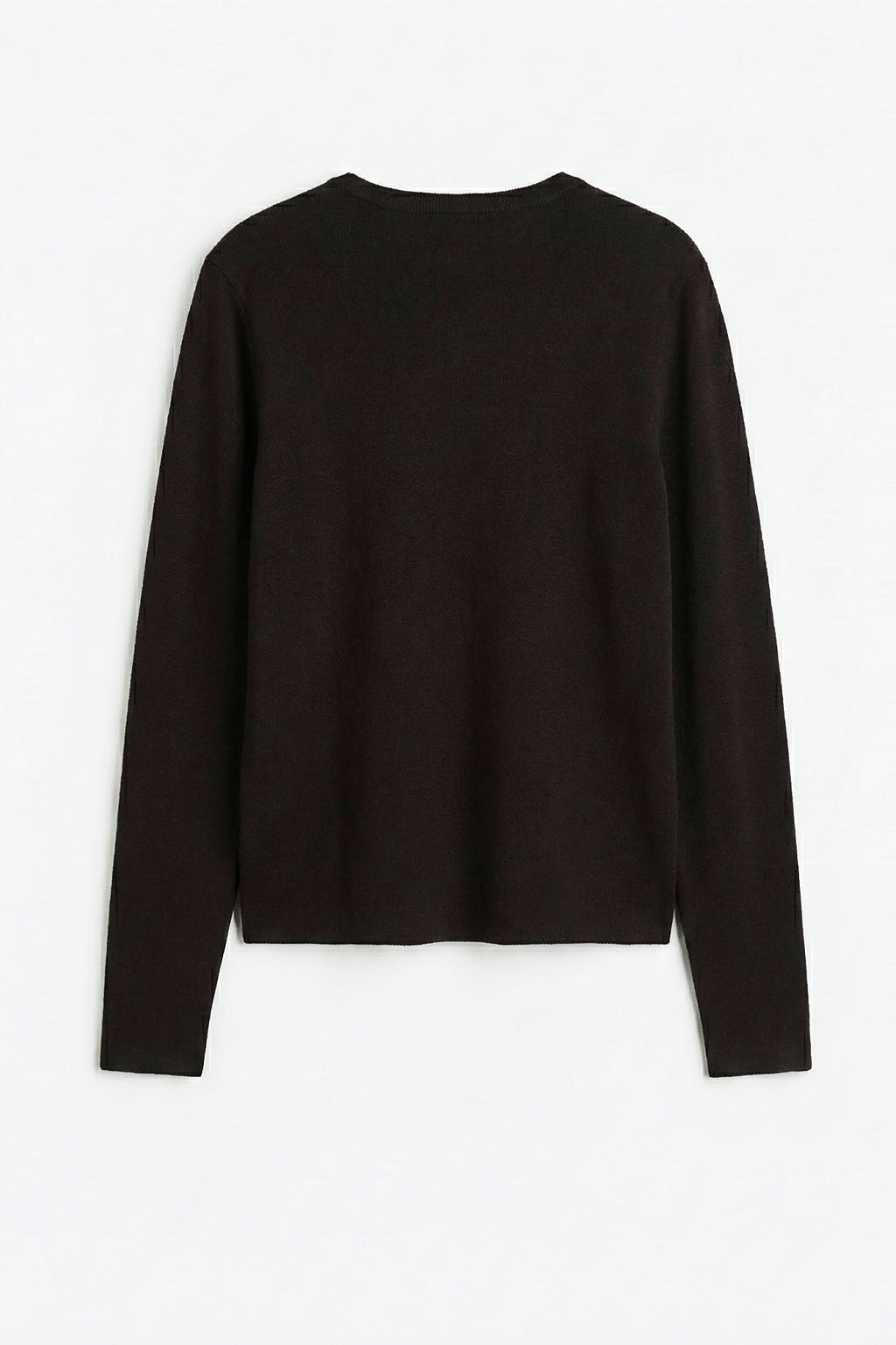 Bicycle Collar Cardigan with Button Detail