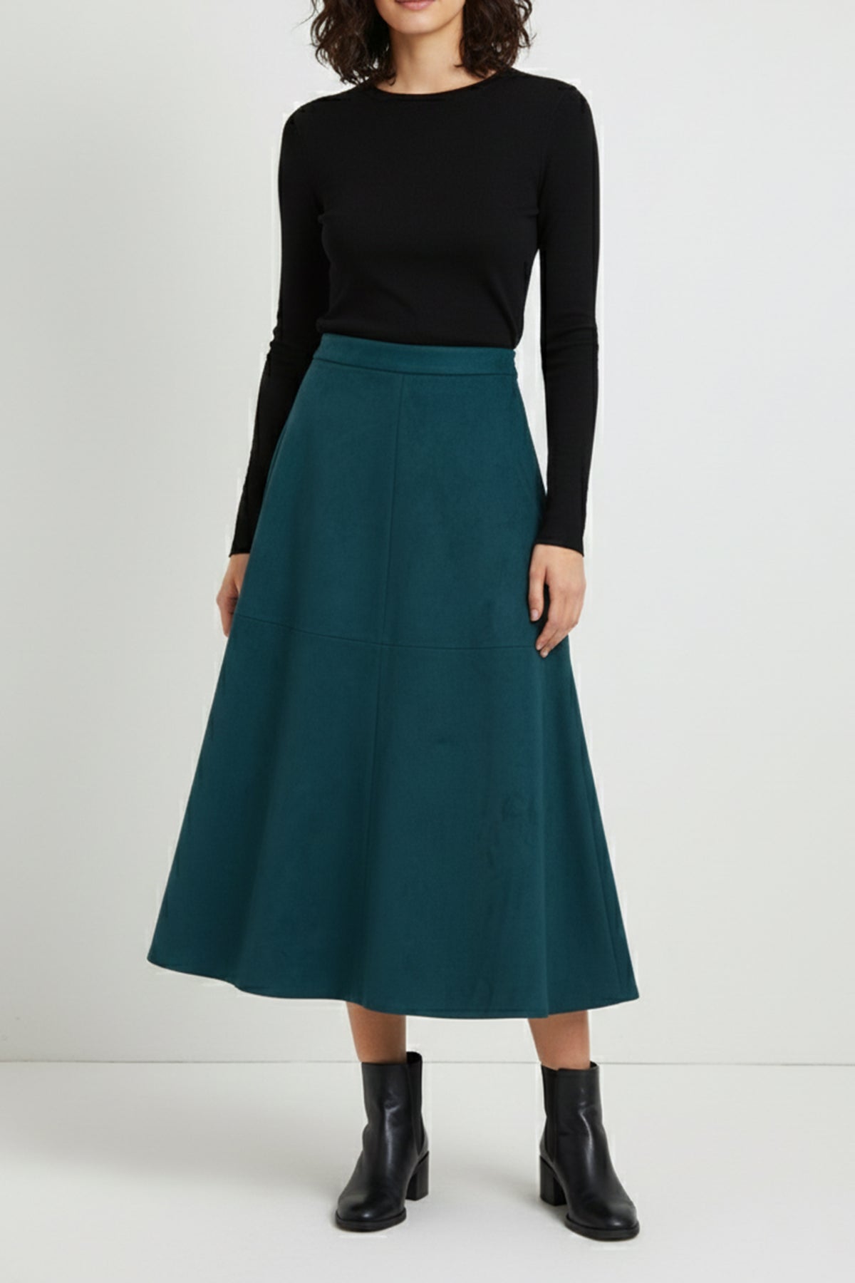 Midi Flare Skirt