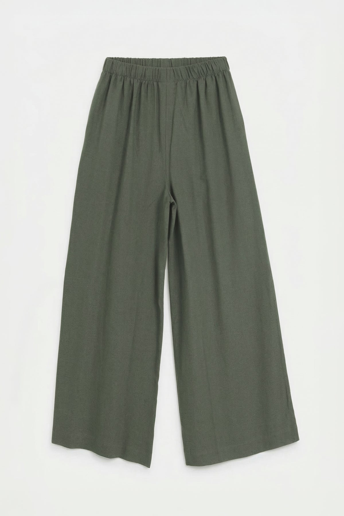 Keten Karışım Oversize Pantolon