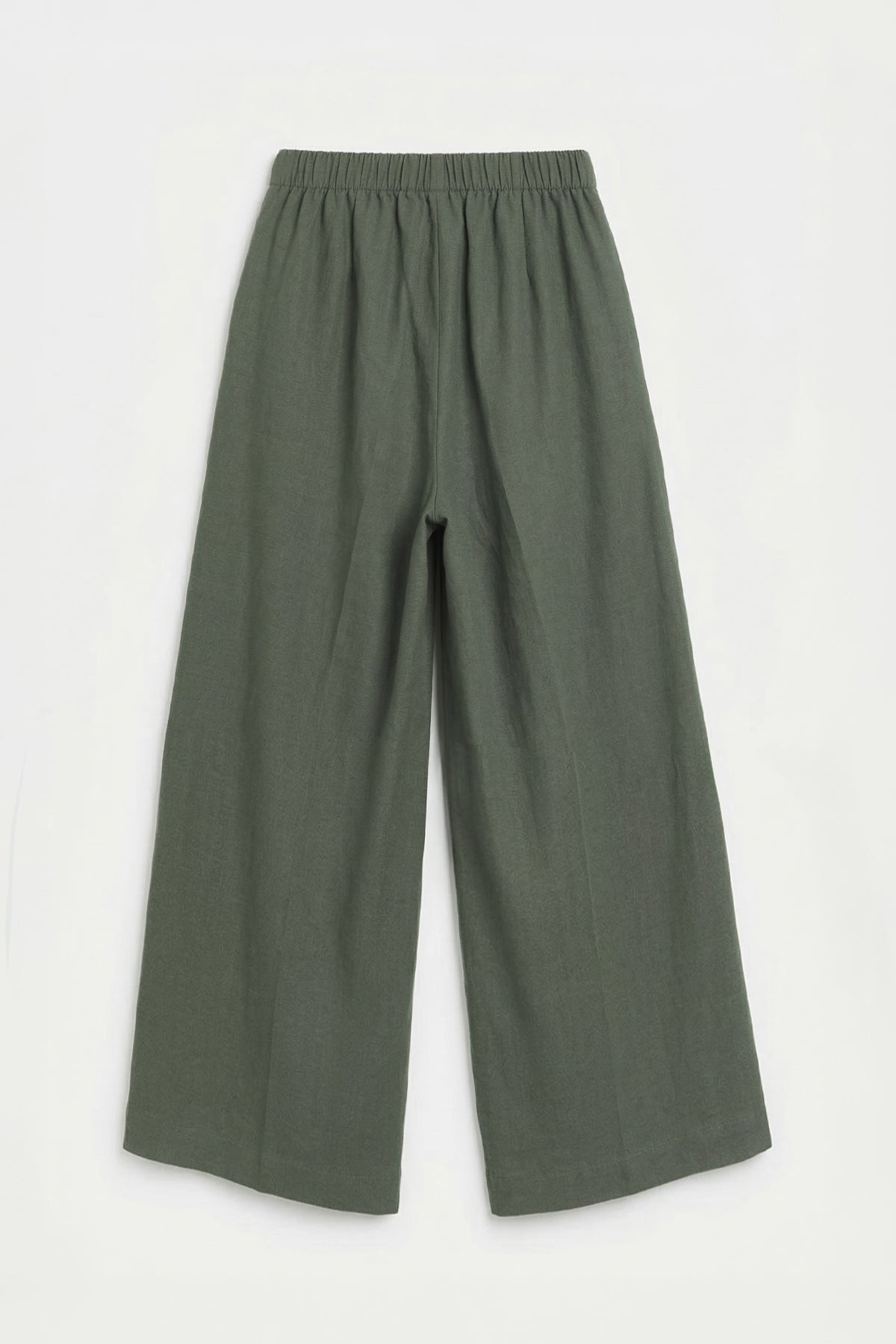 Keten Karışım Oversize Pantolon