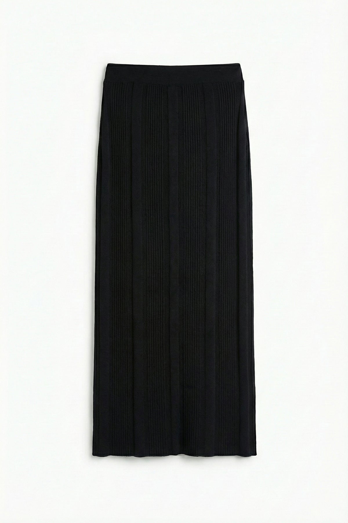 Knitted Midi Pencil Skirt
