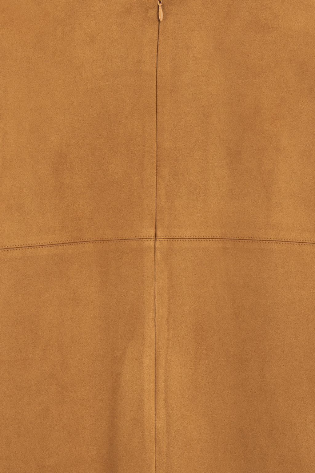 Suede-Look Pinafore Mini Dress