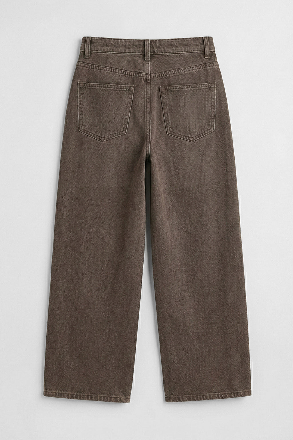 Geniş Kalıp Renkli Denim Pantolon