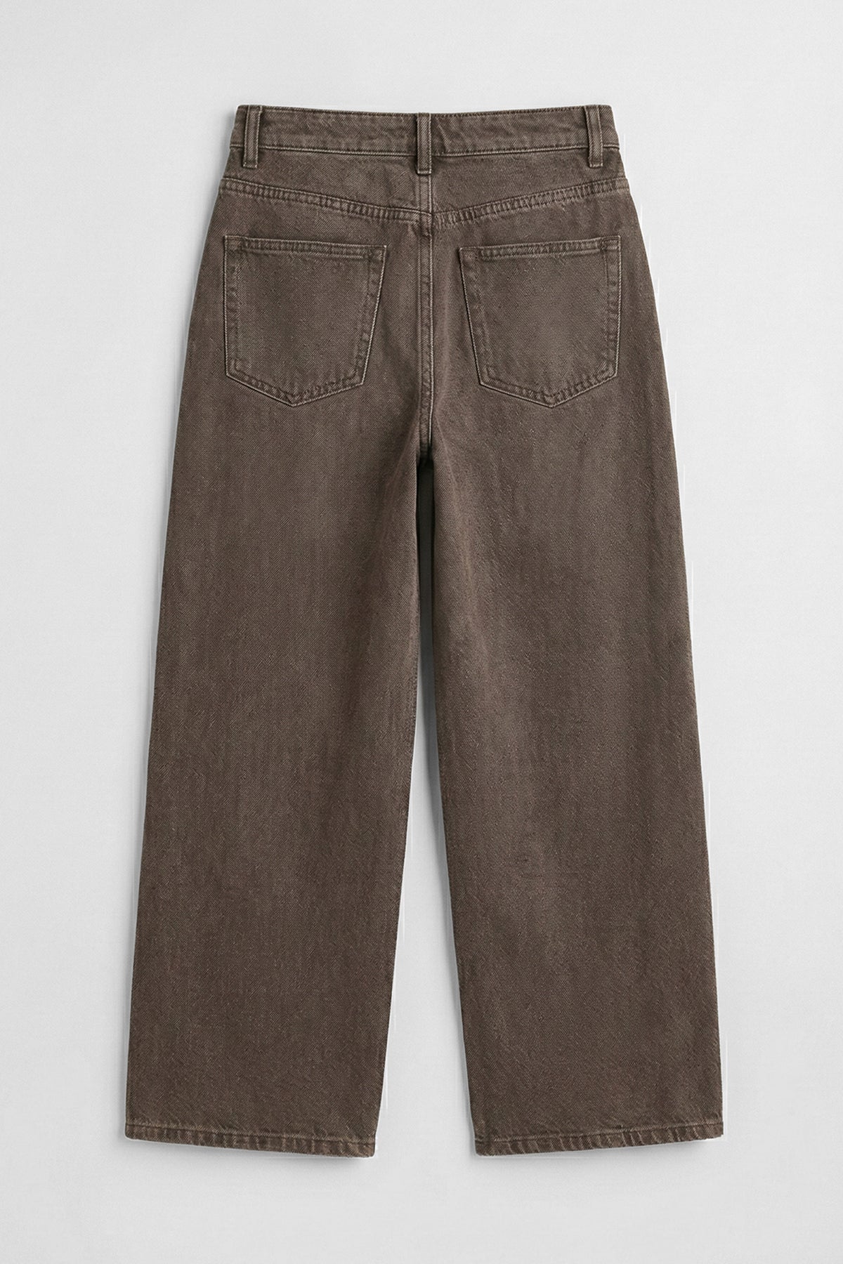 Geniş Kalıp Renkli Denim Pantolon