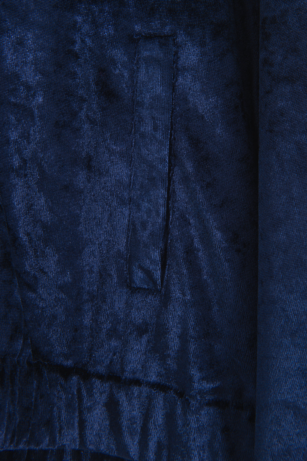 Hooded Velvet Sweatshirt