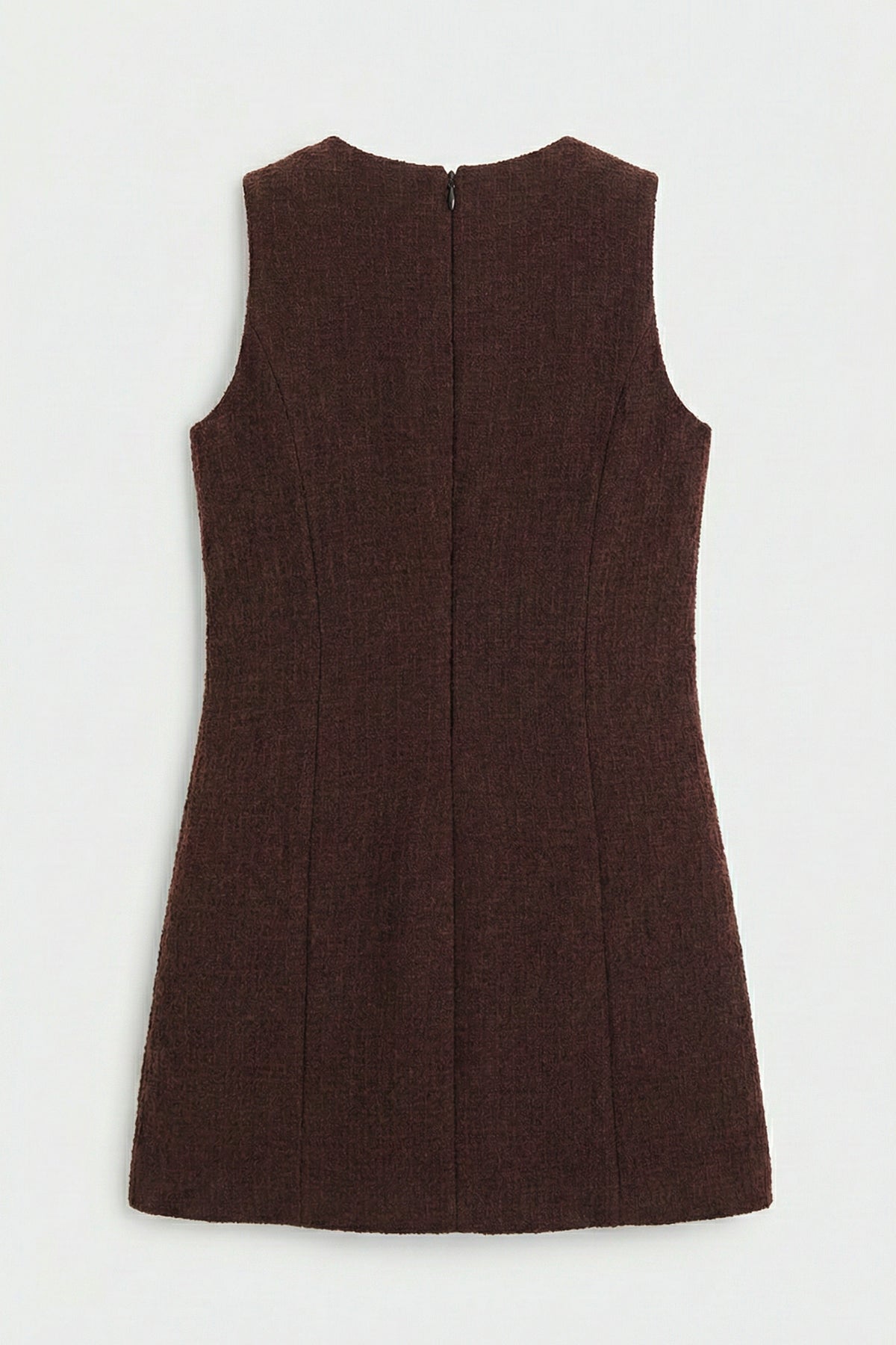 Button Detail Mini Dress
