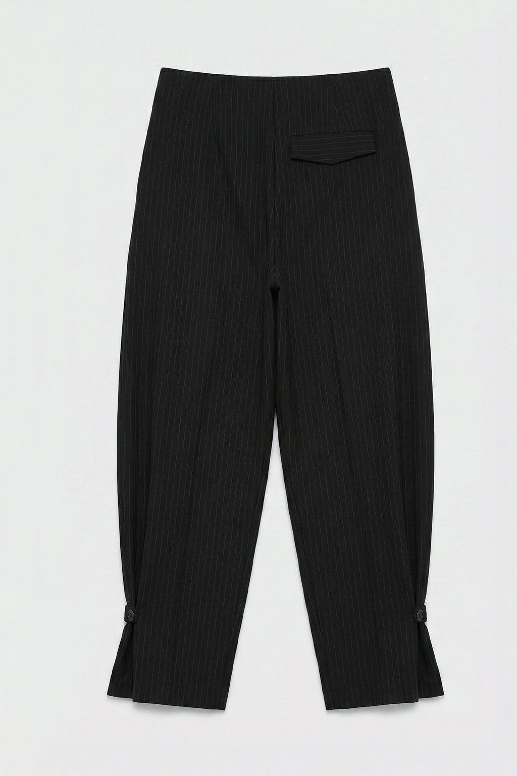 Paça Düğmeli Şalvar Pantolon