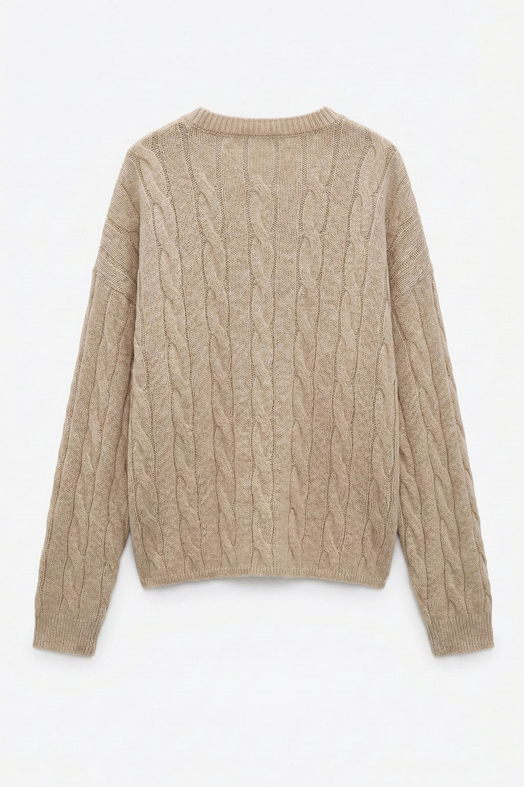 Saçörgü Triko Oversize Kazak