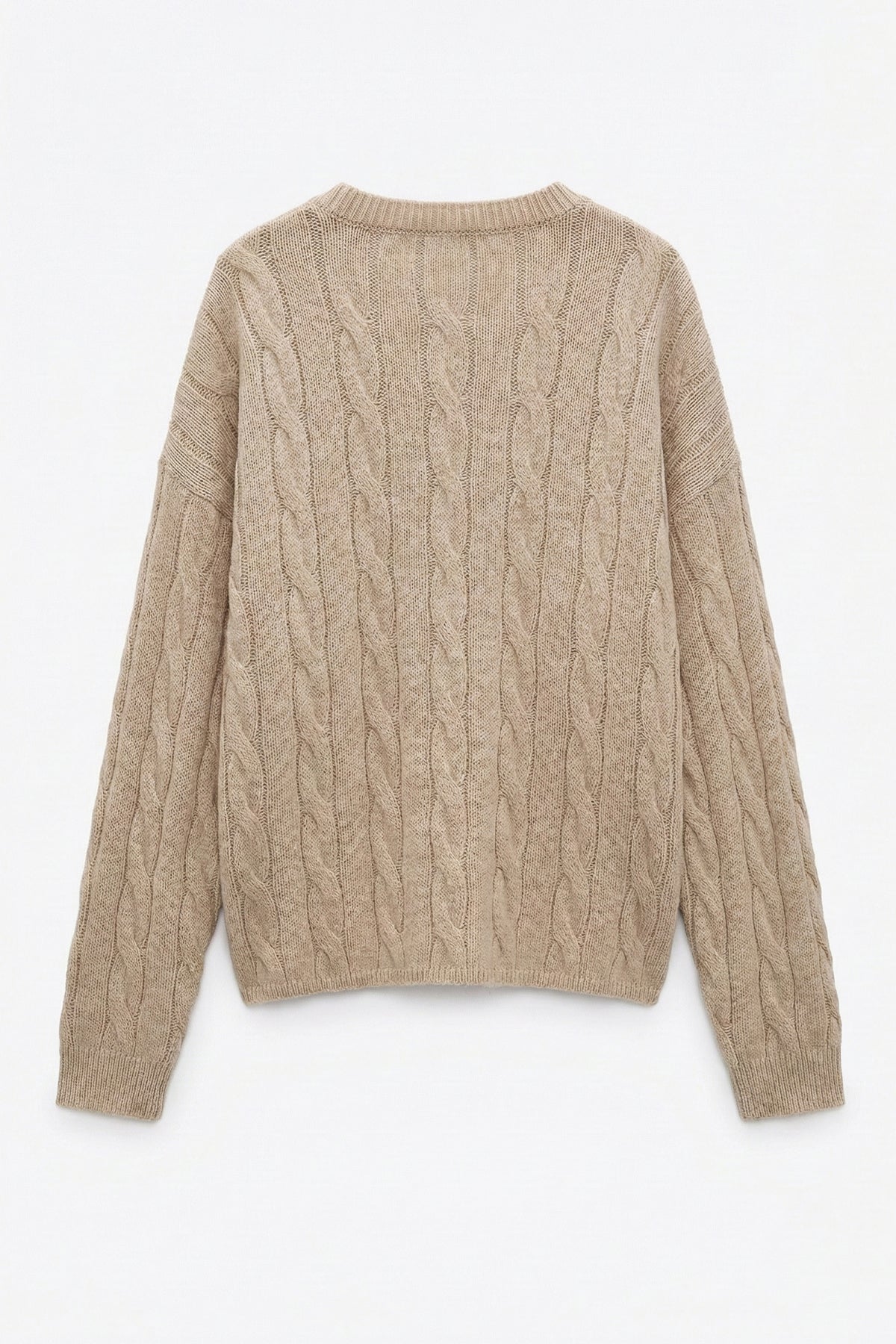 Saçörgü Triko Oversize Kazak