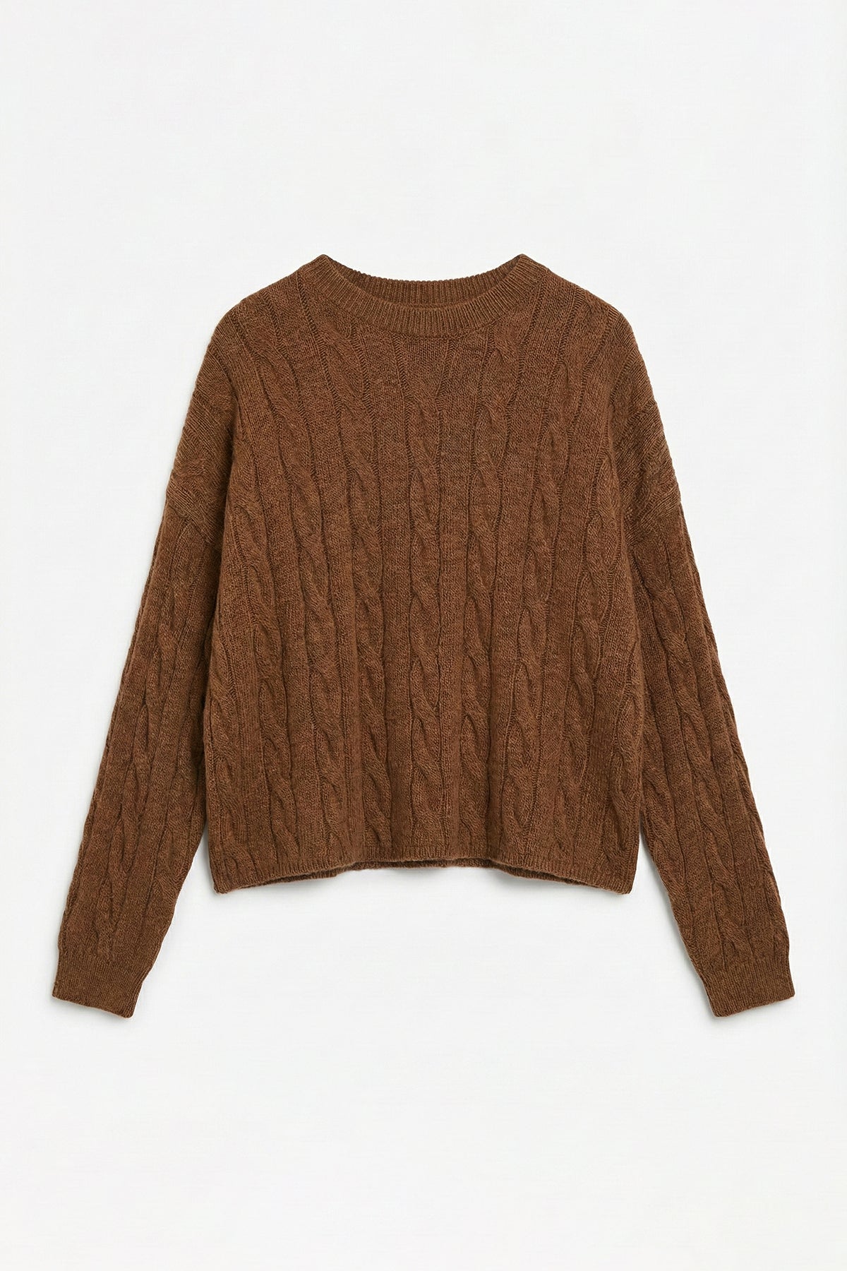 Saçörgü Triko Oversize Kazak