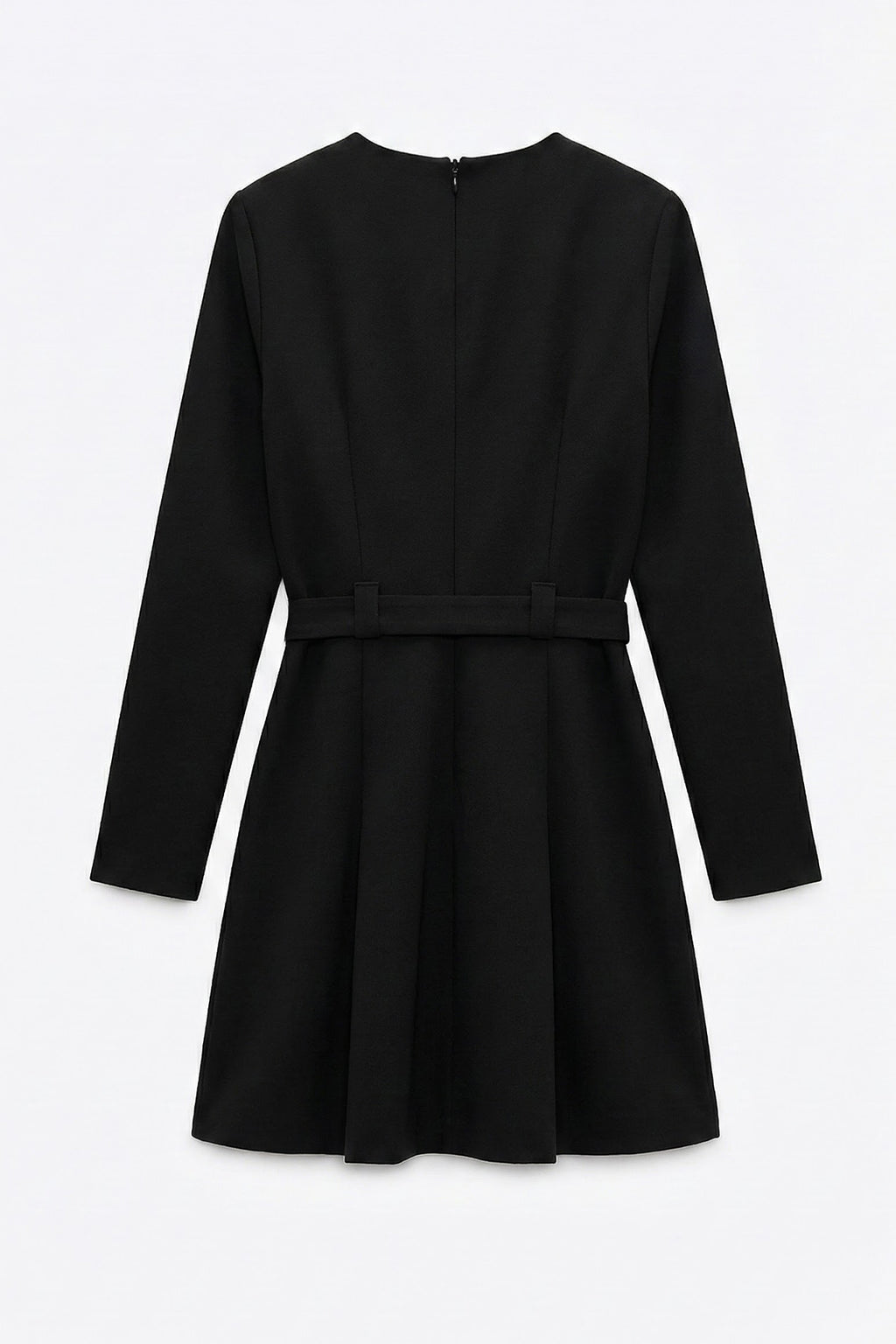 Mini Dress with Belt Detail