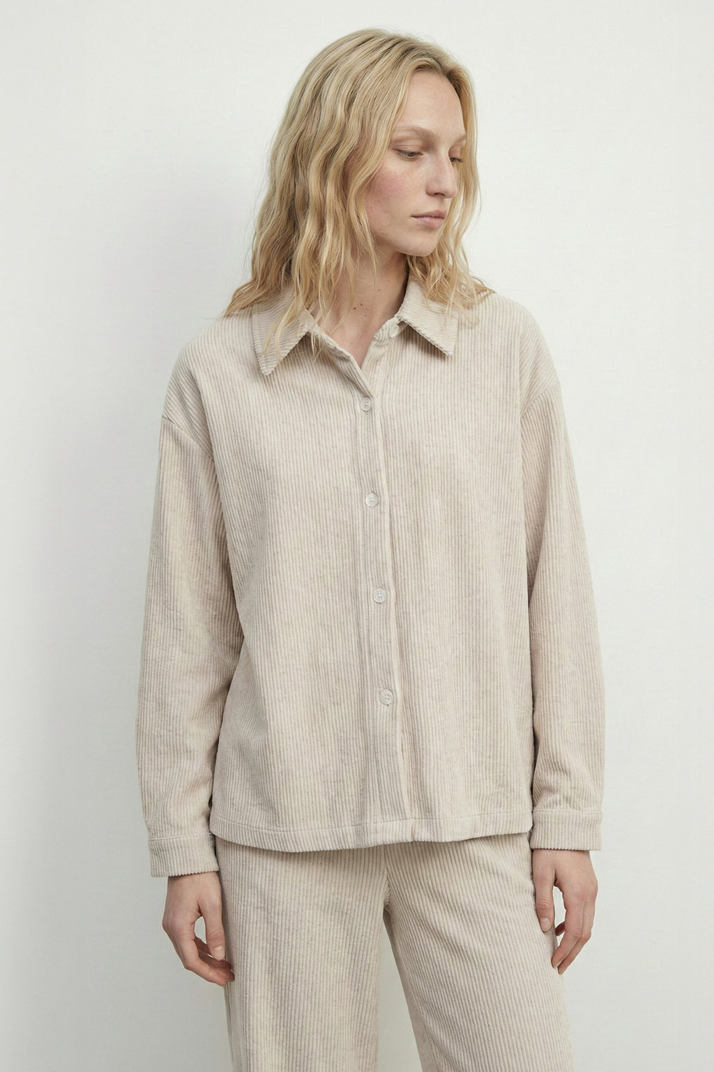 Corduroy Oversized Shirt