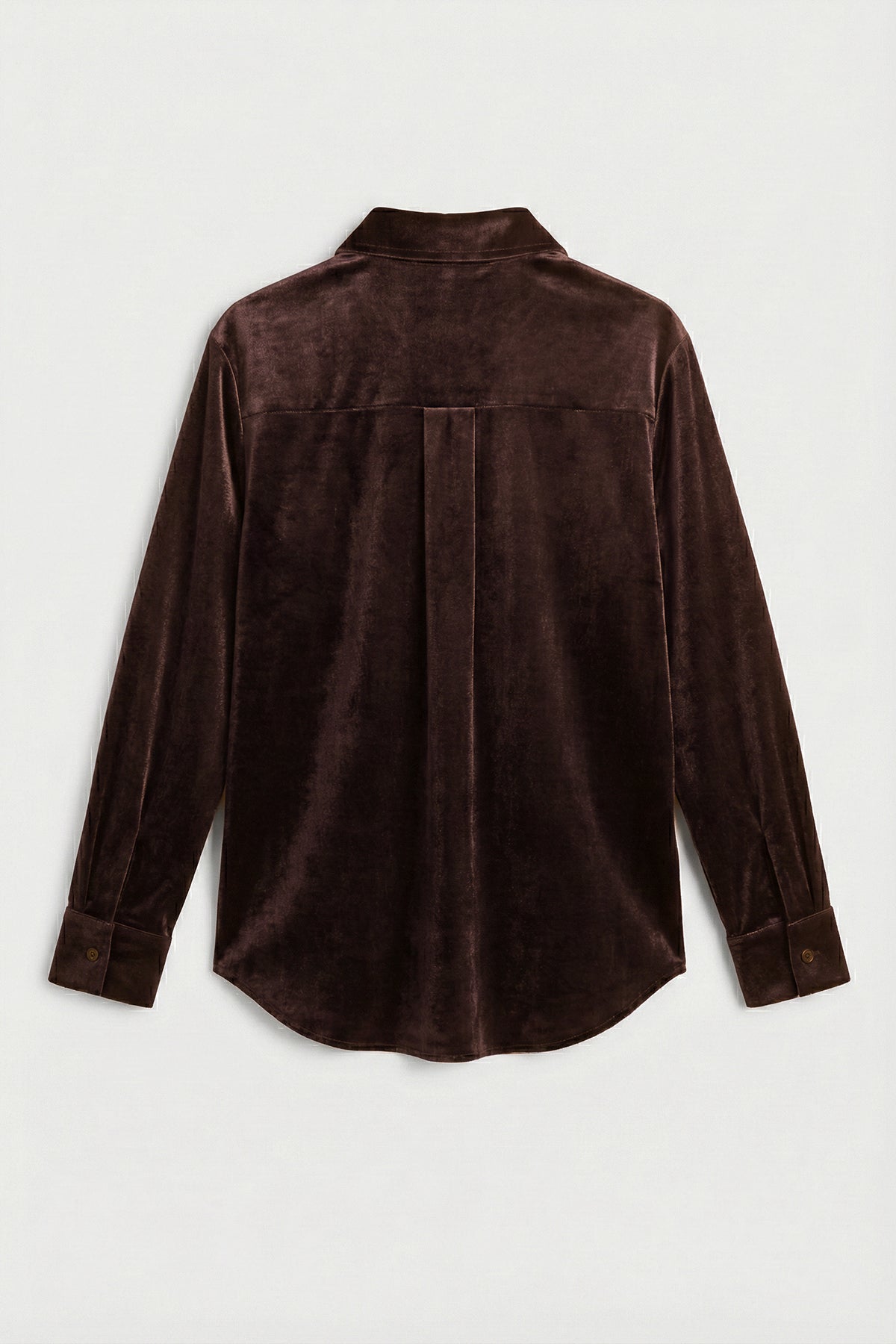 Oversize Kadife Gömlek