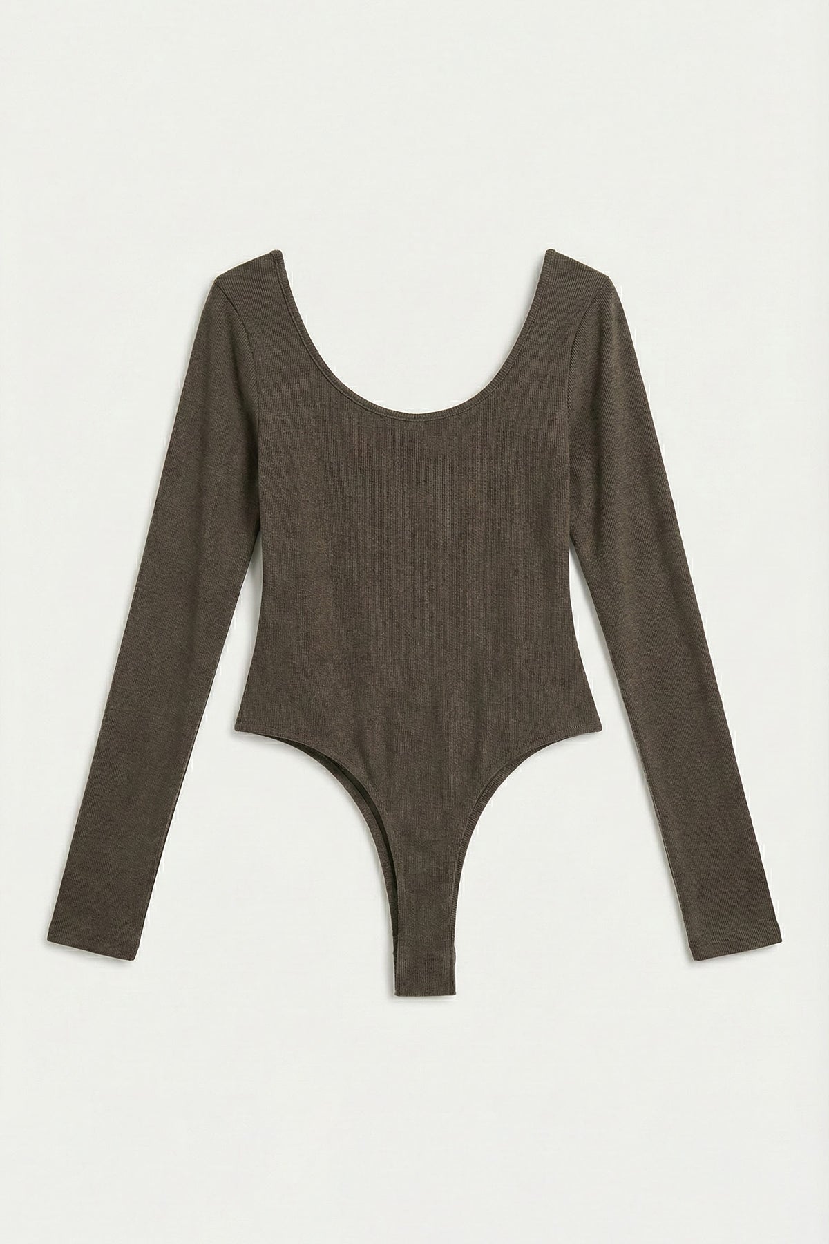 Geniş Yakalı Bodysuit