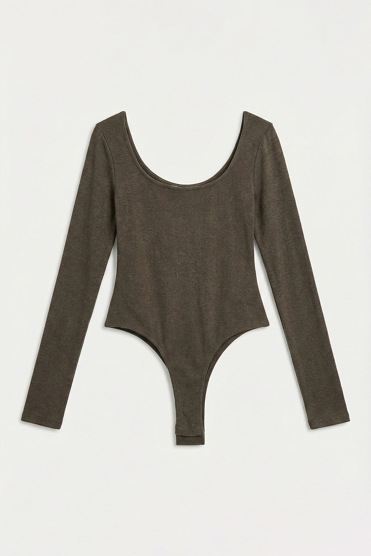 Geniş Yakalı Bodysuit
