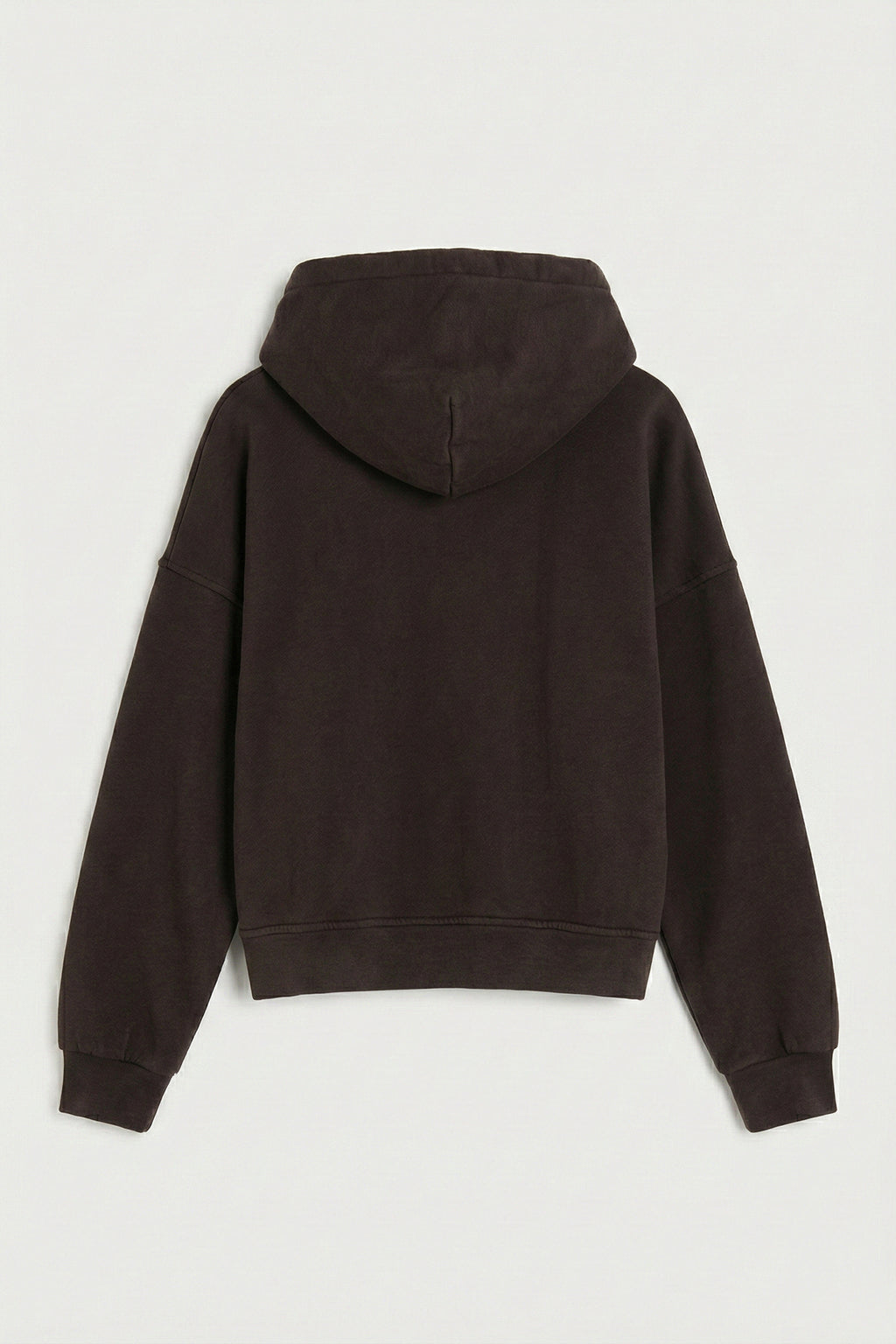Parça Boyalı Kapüşonlu Sweatshirt