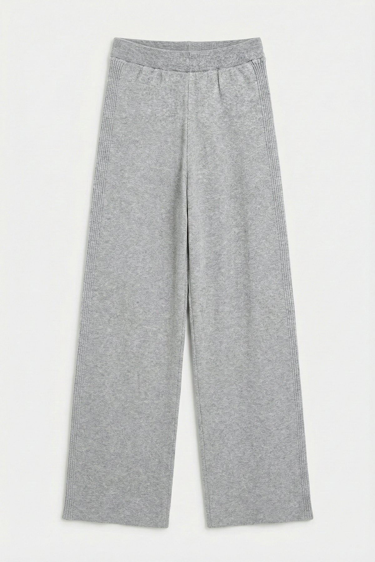 Triko Düz Paça Pantolon