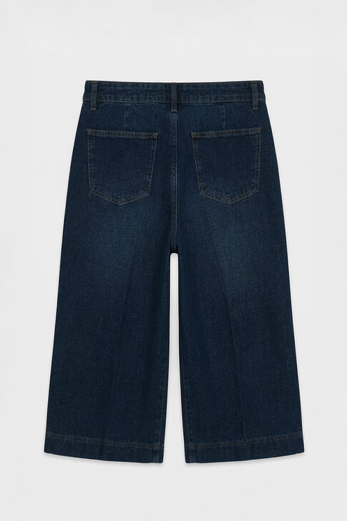 Culotte Denim Pantolon