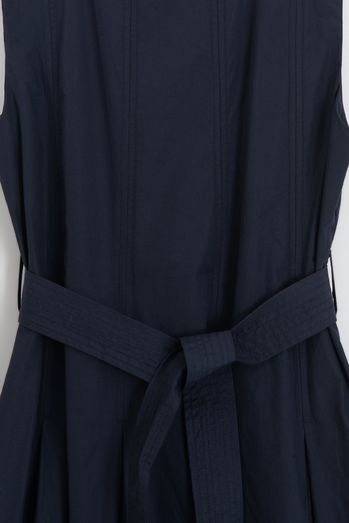 Pileli Coton Midi Elbise