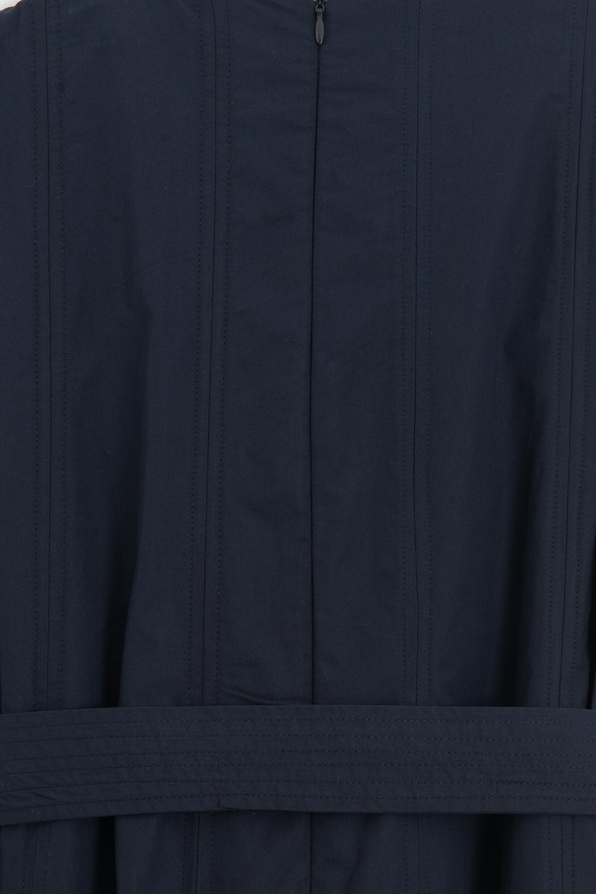 Pileli Coton Midi Elbise