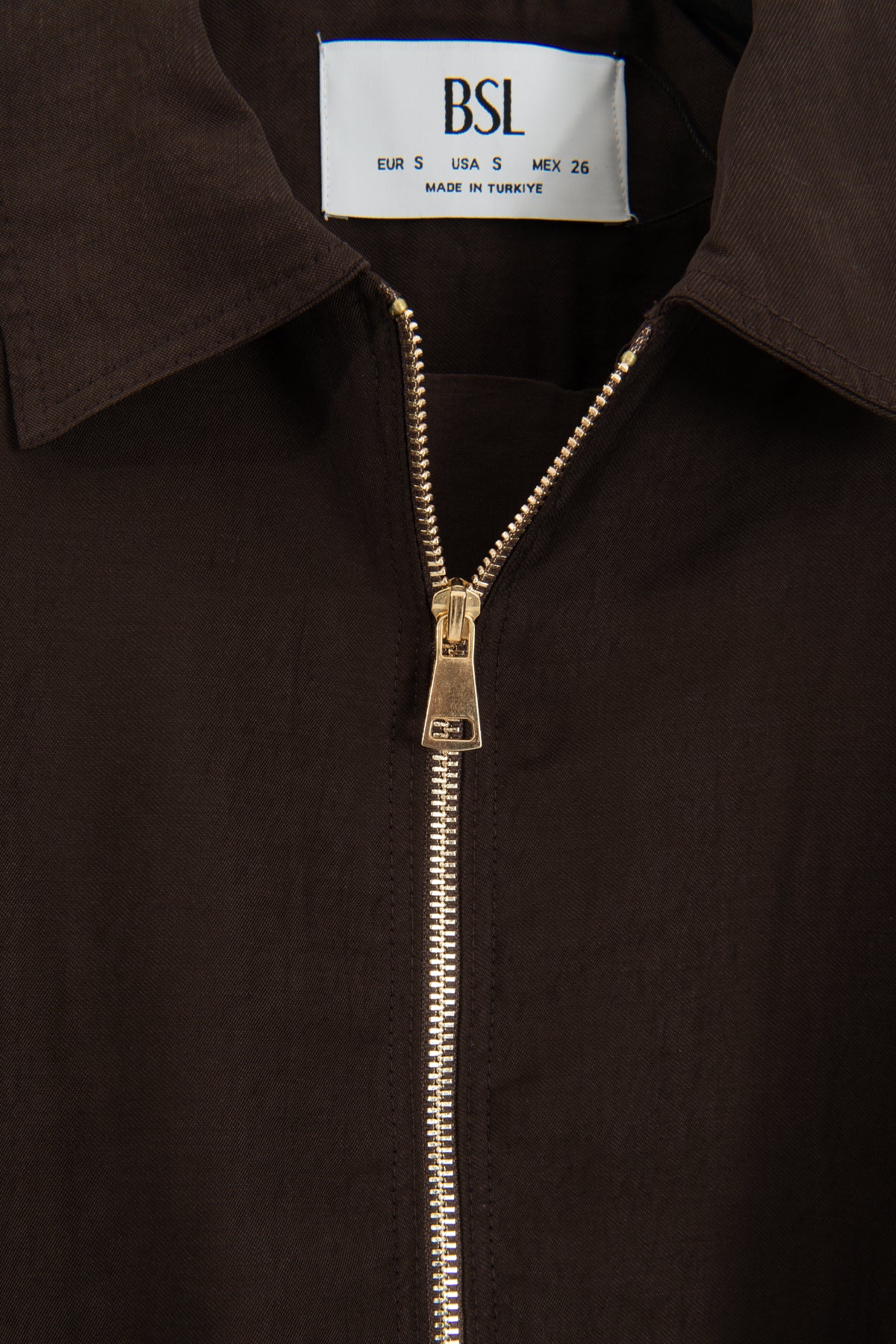 Tencel Metal Fermuarlı Astarlı Mont Ceket