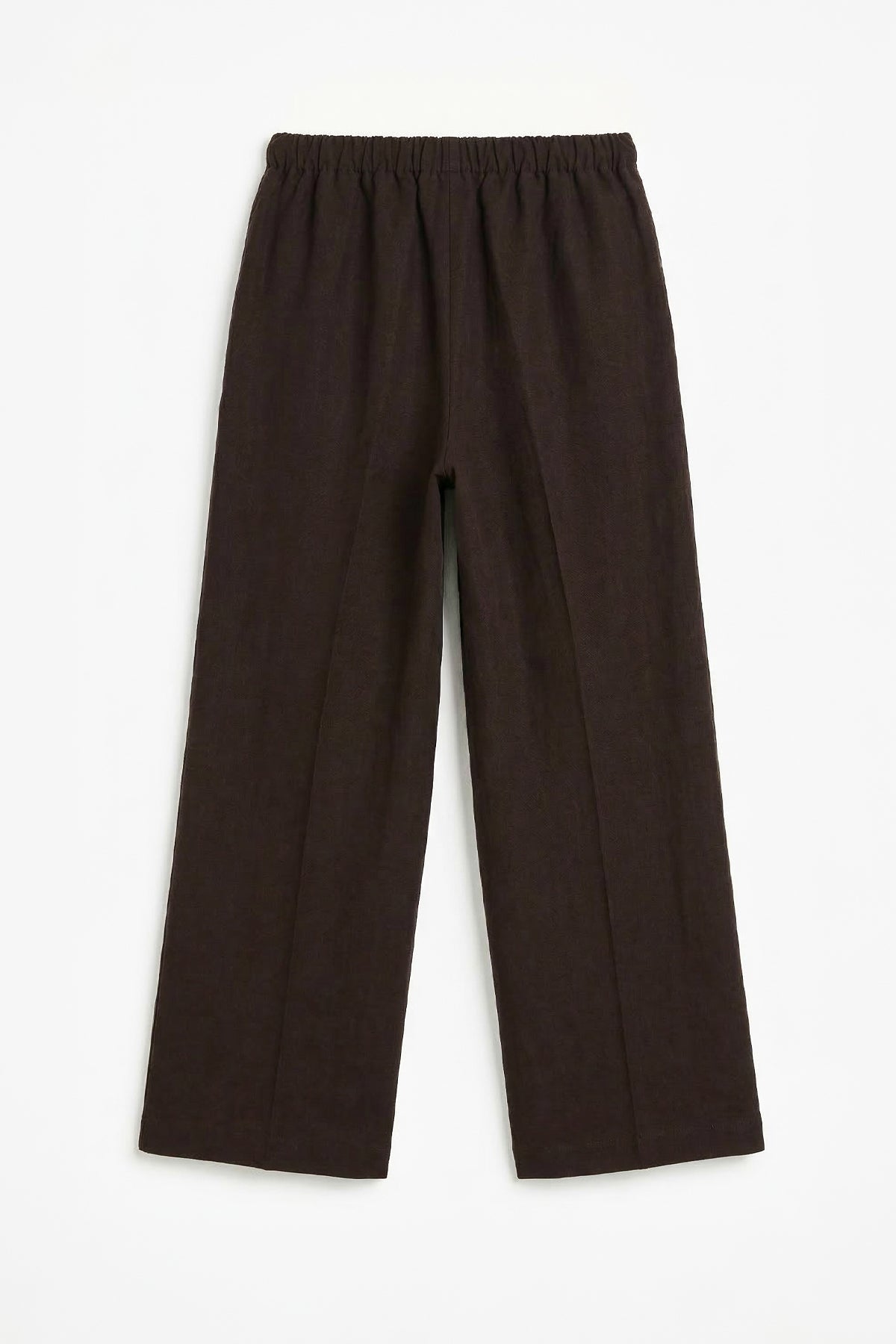 Tencel Wide-Leg Trousers