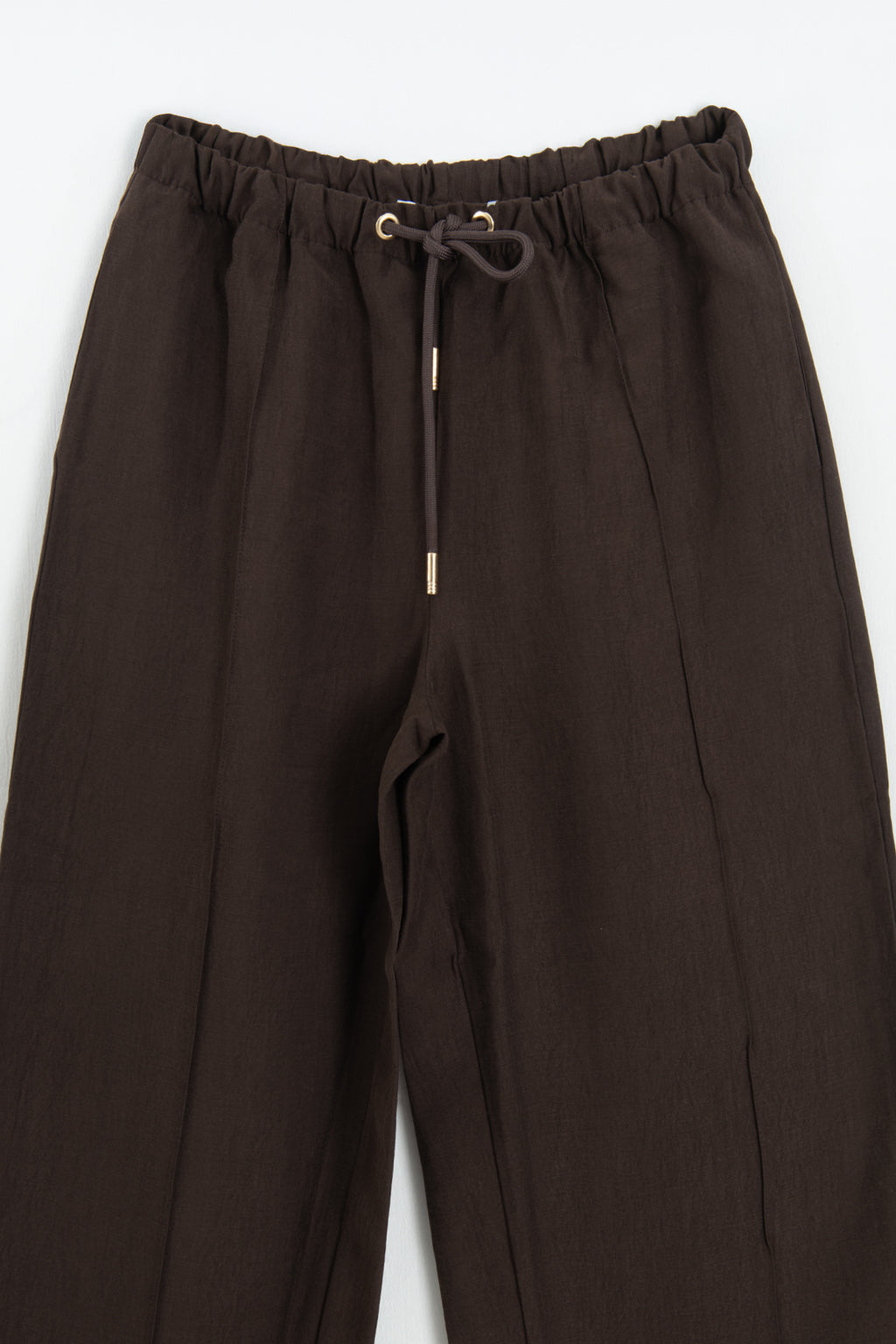 Tencel Wide-Leg Trousers