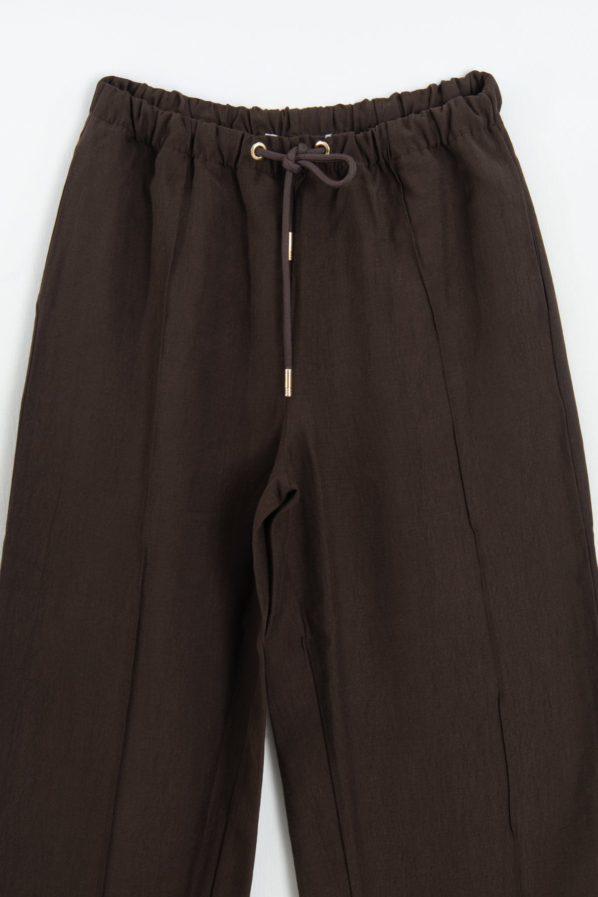 Tencel Wide-Leg Trousers