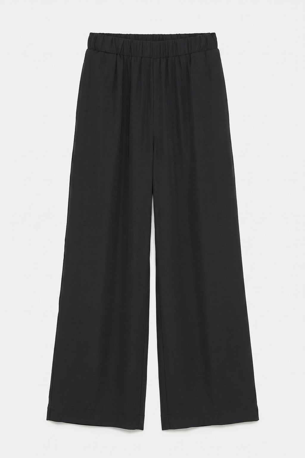 Modal Wide-Leg Trousers