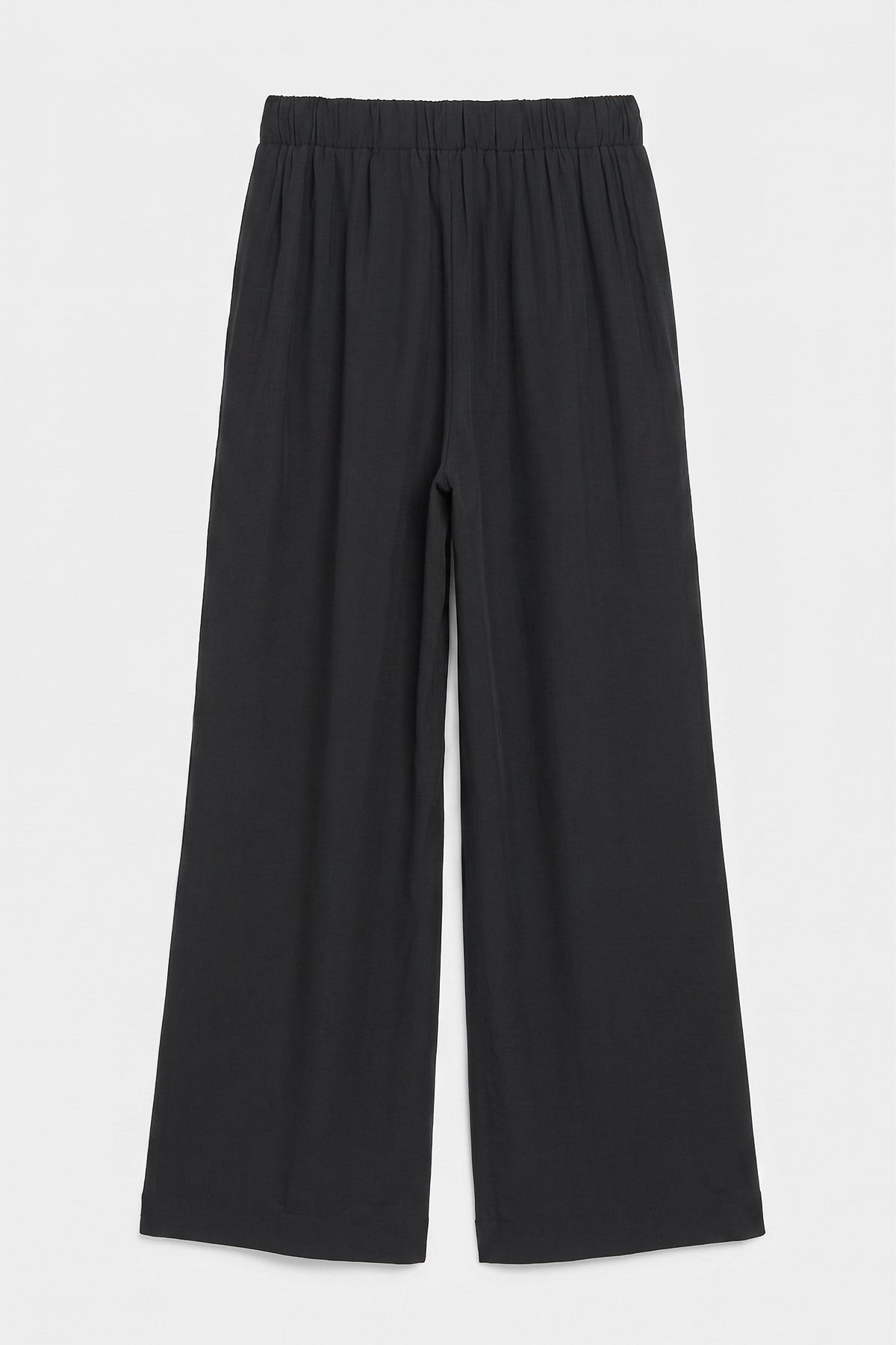 Modal Wide-Leg Trousers