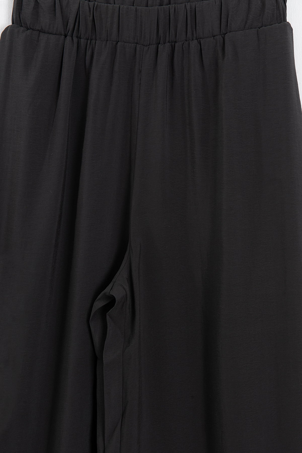 Modal Wide-Leg Trousers