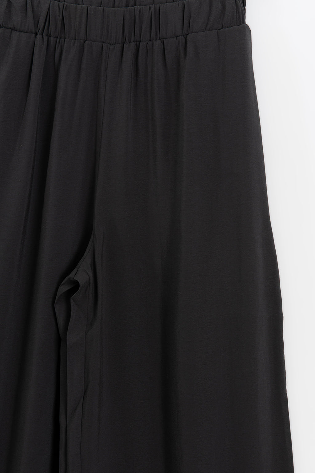 Modal Wide-Leg Trousers